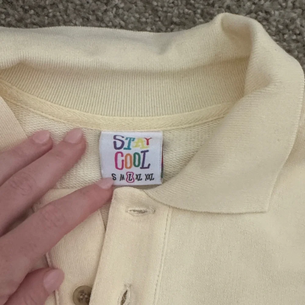 Stay Cool Yacht Club 3 button sweatshirt - Picture 4 of 5